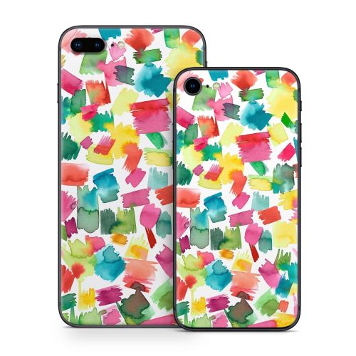 Colorful Strokes iPhone 8 Series Skin