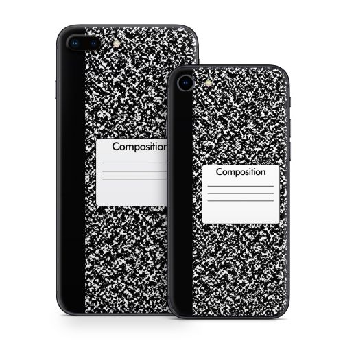 Composition Notebook iPhone 8 Skin