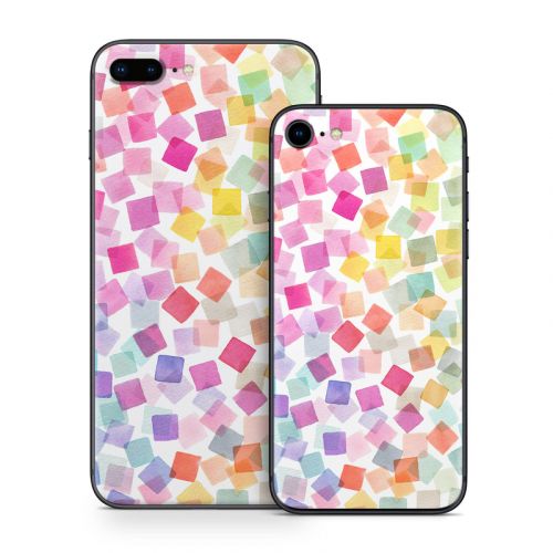 Confetti Squares iPhone 8 Series Skin