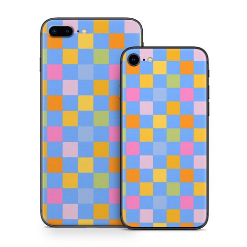 Eclectic Checker iPhone 8 Series Skin