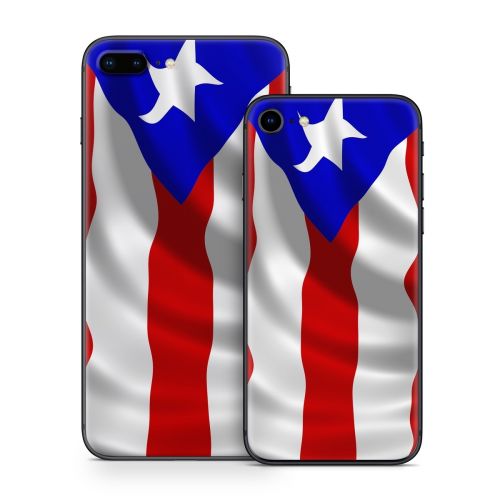 Puerto Rican Flag iPhone 8 Series Skin