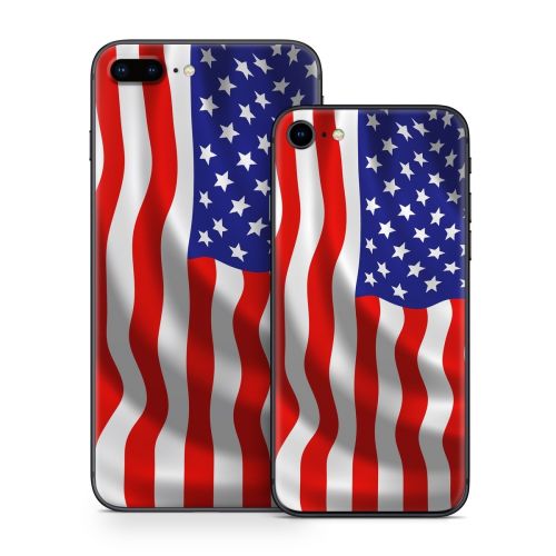 USA Flag iPhone 8 Series Skin
