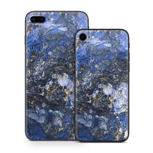 Gilded Ocean Marble iPhone 8 Series Skin