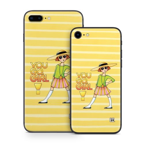 You Go Girl iPhone 8 Series Skin