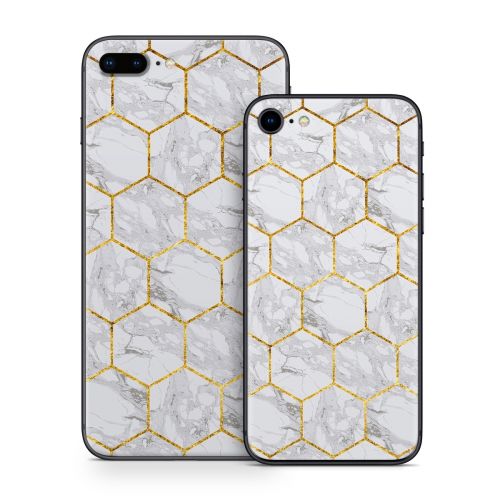 Honey Marble iPhone 8 Series Skin