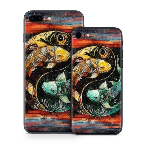 Koi Fish Yin Yang iPhone 8 Series Skin
