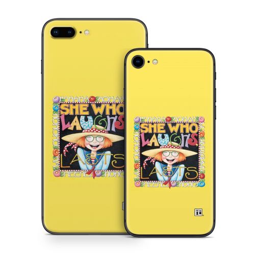 She Who Laughs iPhone 8 Series Skin