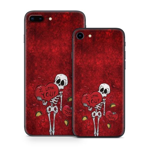 I Love You And Tacos iPhone 8 Series Skin