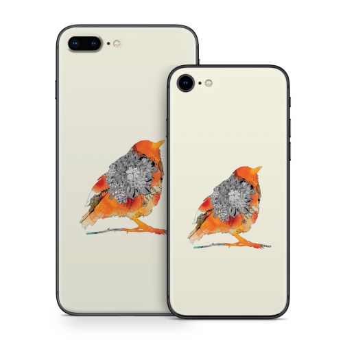 Orange Bird iPhone 8 Series Skin