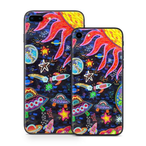 Out to Space iPhone 8 Series Skin