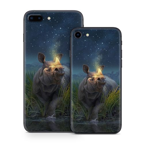 Rhinoceros Unicornis iPhone 8 Series Skin
