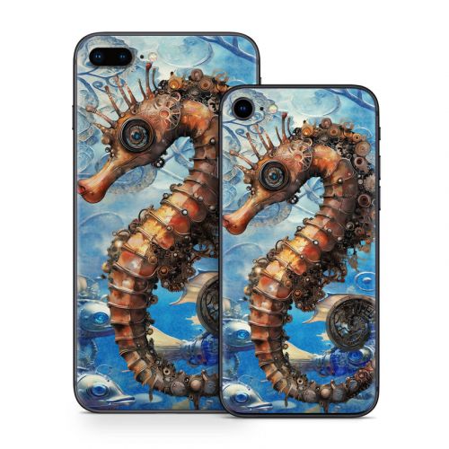 Steampunk Seahorse iPhone 8 Series Skin