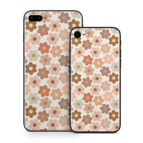 Terracotta Daisies iPhone 8 Series Skin