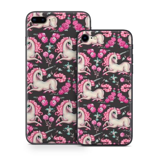 Unicorns and Roses iPhone 8 Series Skin
