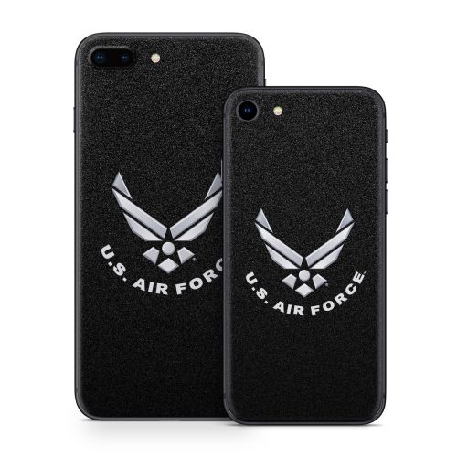 USAF Black iPhone 8 Series Skin