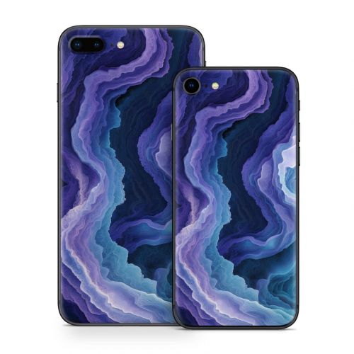 Violet Microverse iPhone 8 Series Skin