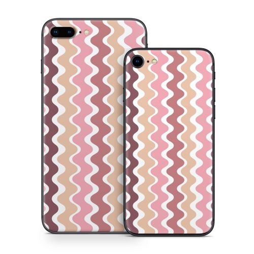 Pink Waves iPhone 8 Series Skin