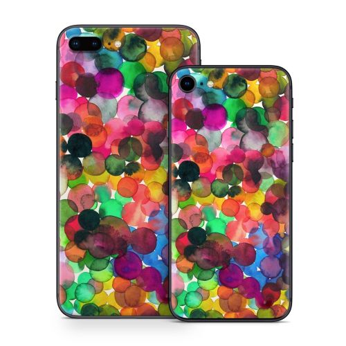 Watercolor Drops iPhone 8 Series Skin