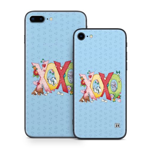 XOXO Puppies iPhone 8 Series Skin