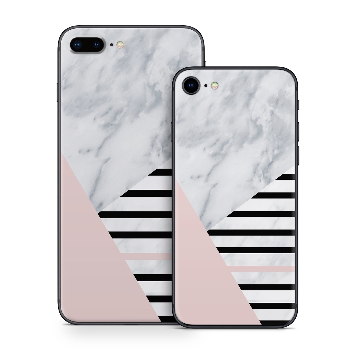 iPhone 8 Series Skin design of White, Line, Architecture, Stairs, Parallel, with gray, black, white, pink colors