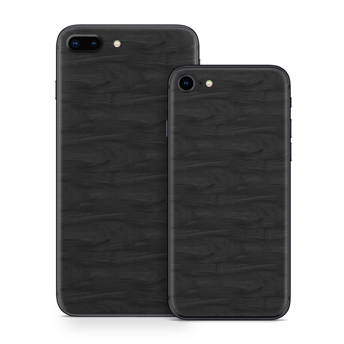 iPhone 8 Skin design of Black, Brown, Wood, Grey, Flooring, Floor, Laminate flooring, Wood flooring, with black colors