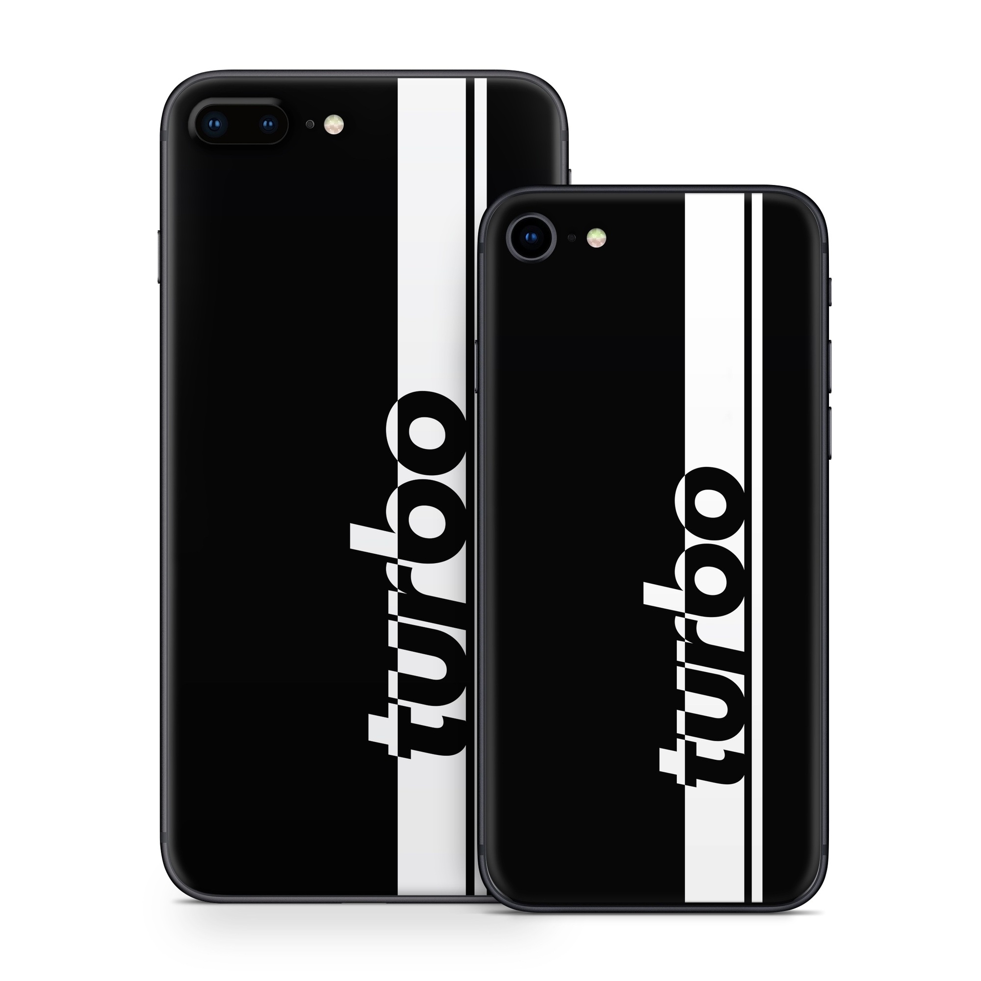 iPhone 8 Series Skin design of Font, Tints and shades, Rectangle, Electric blue, Logo, Brand, Graphics, Pattern, Darkness, Monochrome photography, with black, white colors