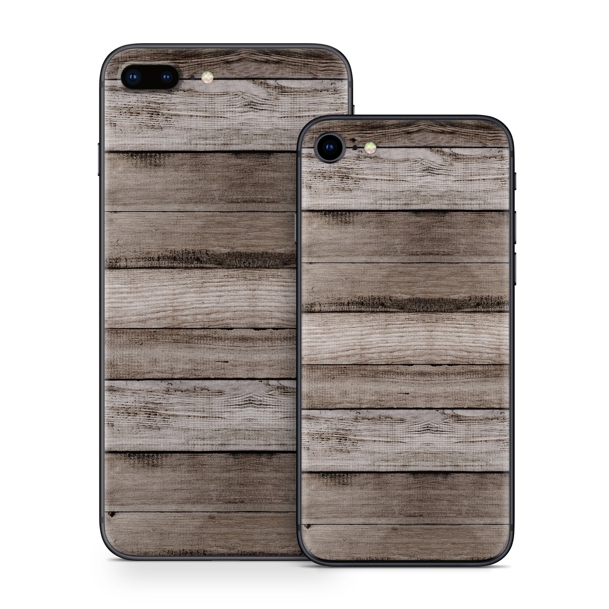 iPhone 8 Series Skin design of Wood, Plank, Wood stain, Hardwood, Line, Pattern, Floor, Lumber, Wood flooring, Plywood, with brown, black colors