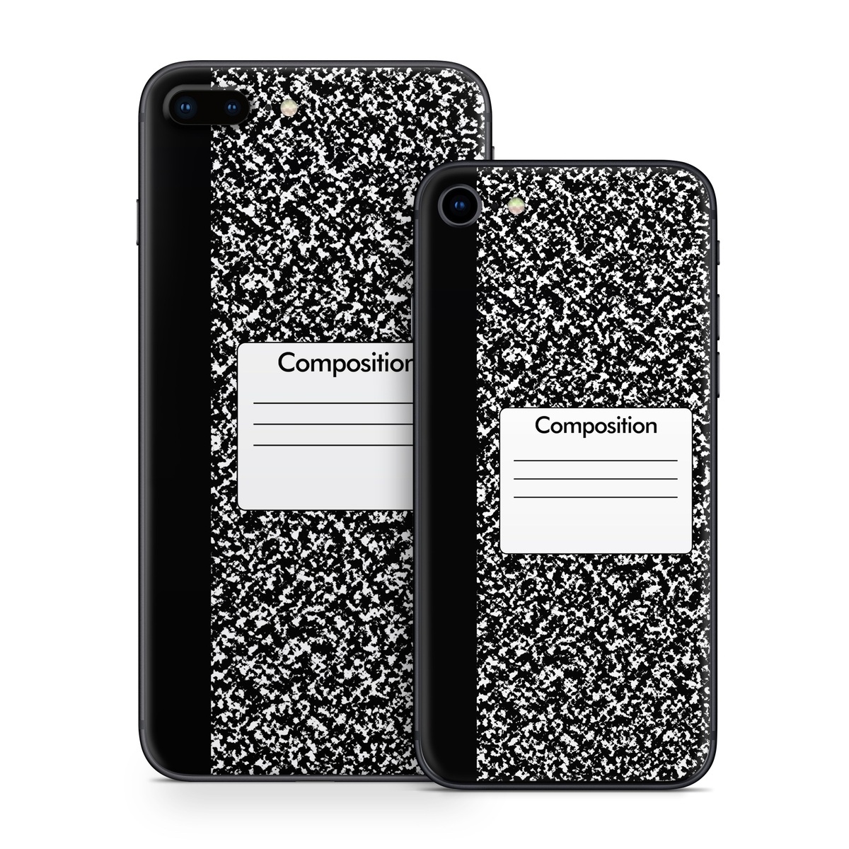 iPhone 8 Series Skin design of Text, Font, Line, Pattern, Black-and-white, Illustration, with black, gray, white colors