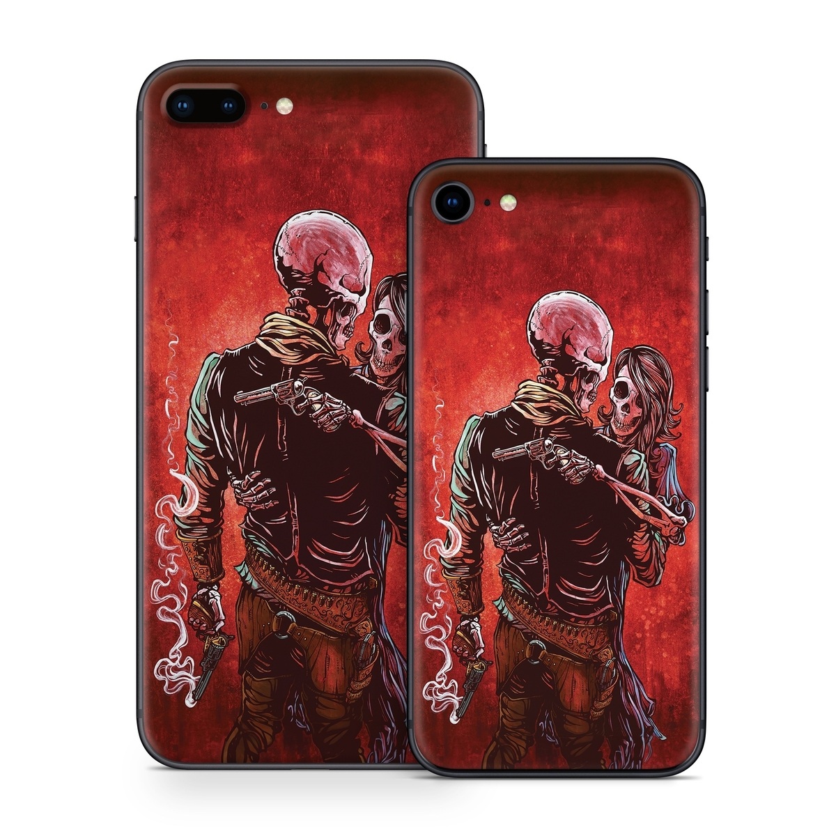 iPhone 8 Series Skin design of Sleeve, Gesture, Painting, Art, Artist, Fictional character, Drawing, Paint, Illustration, Visual arts, with red, black, white, gray, brown colors