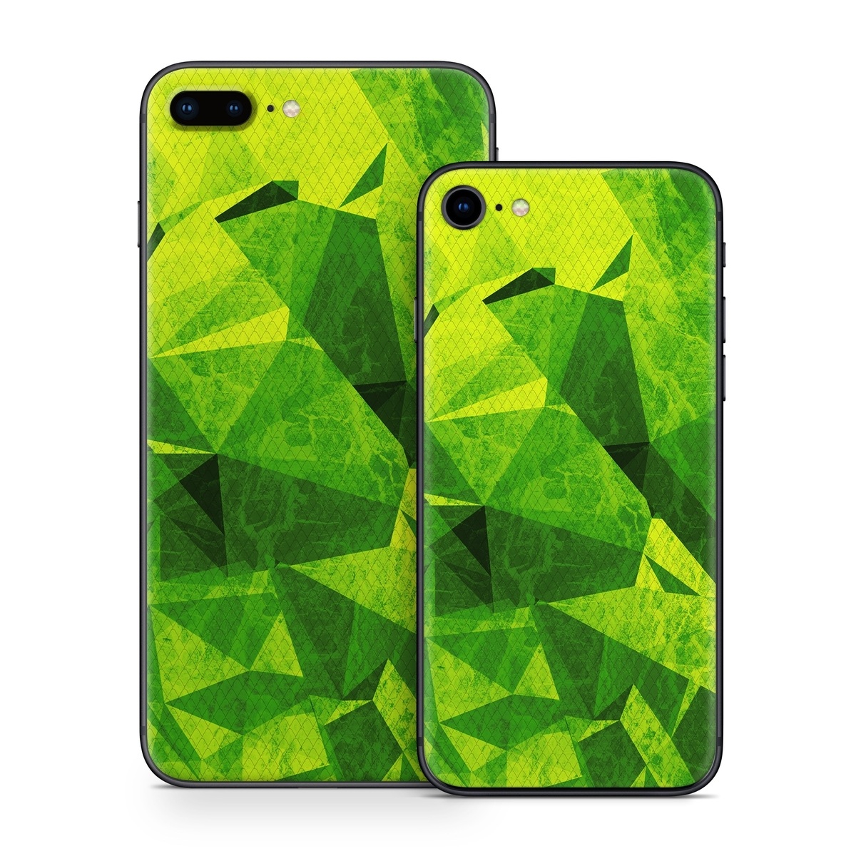 iPhone 8 Series Skin design of Green, Pattern, Leaf, Design, Illustration, with green colors