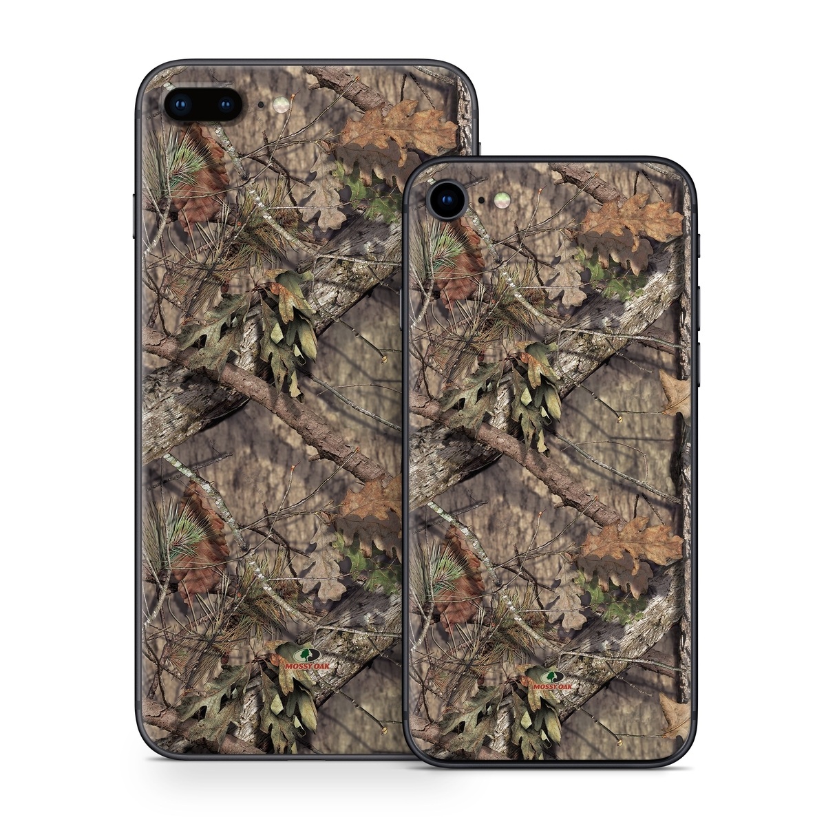iPhone 8 Series Skin design of shellbark hickory, Camouflage, Tree, Branch, Trunk, Plant, Leaf, Adaptation, Wood, Twig, with orange, green, red, black, gray colors