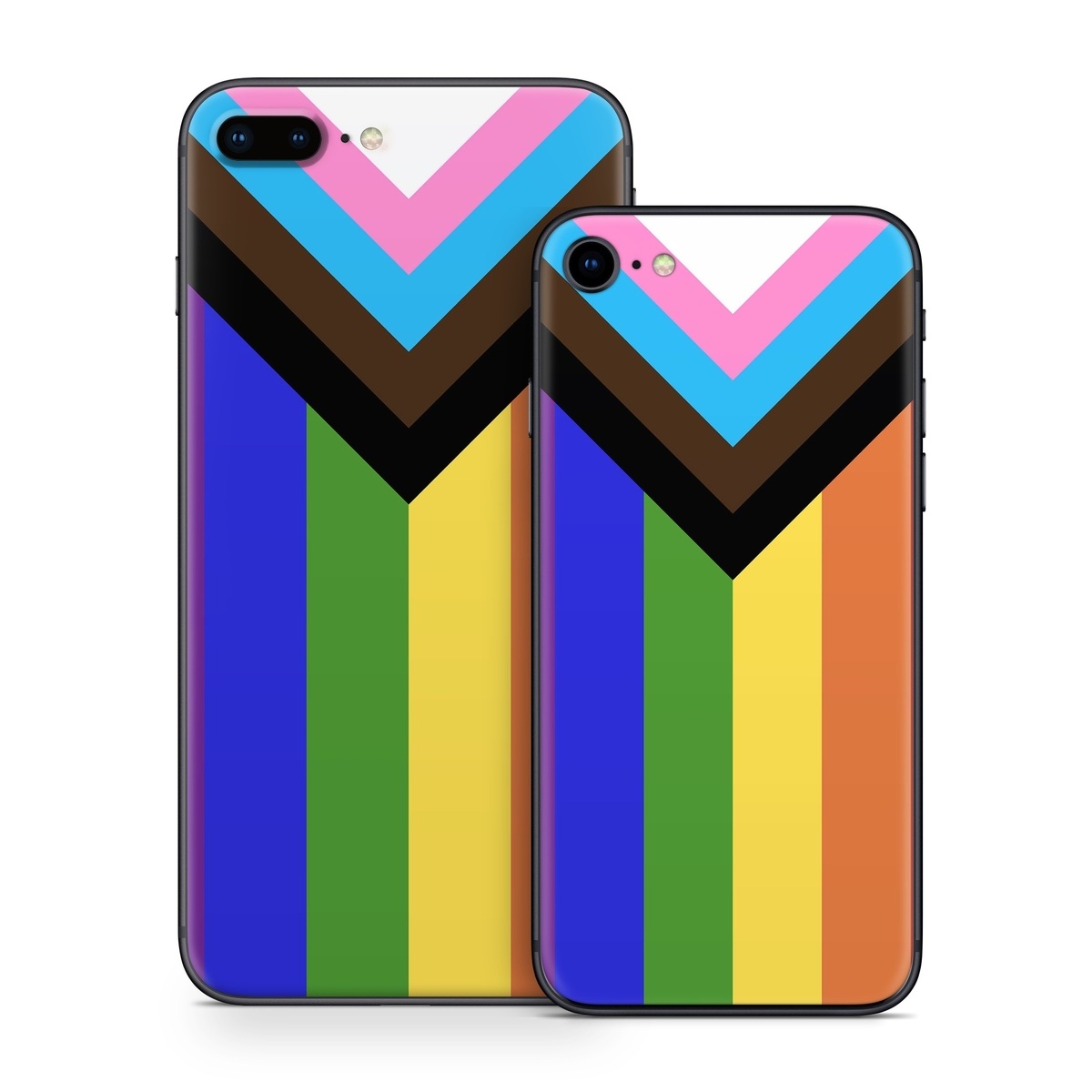 iPhone 8 Series Skin design of Blue, Orange, Red, Green, Yellow, Violet, Text, Line, Graphic design, Colorfulness, with black, white, brown, pink, blue, purple, green, yellow, orange colors