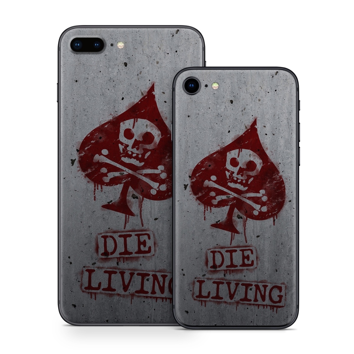 iPhone 8 Series Skin design of Red, Street art, Art, Font, Wall, Graffiti, Visual arts, Illustration, Graphics, Logo, with gray, red colors