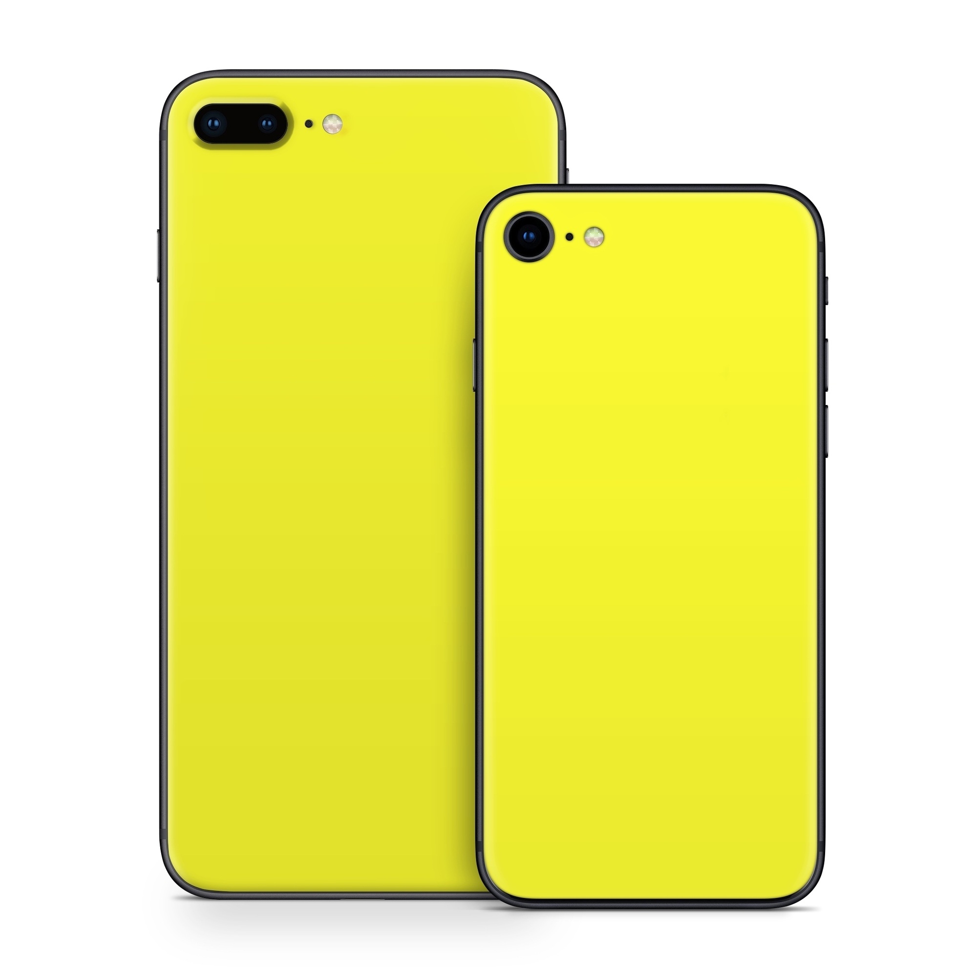 iPhone 8 Series Skin design of Yellow, Font, Electric blue, Peach, Pattern, Magenta, with yellow colors
