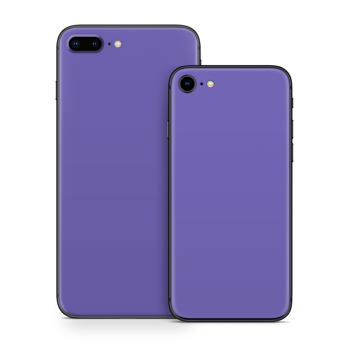 iPhone 8 Series Skin design of Blue, Violet, Sky, Purple, Daytime, Black, Lilac, Cobalt blue, Pink, Azure, with purple colors
