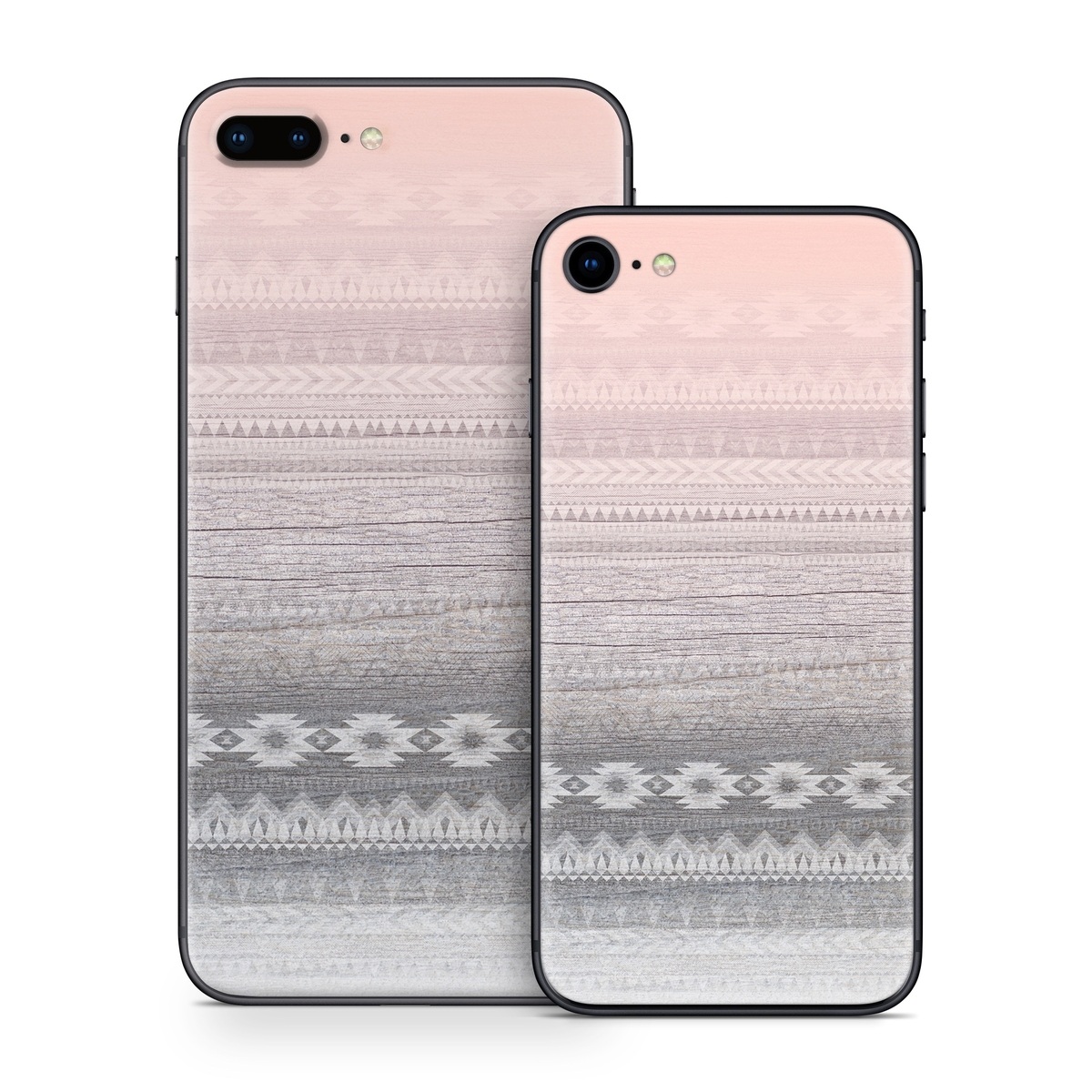 iPhone 8 Series Skin design of White, Beige, Textile, Pattern, Lace, Tablecloth, Linen, Linens, with pink, white, gray colors