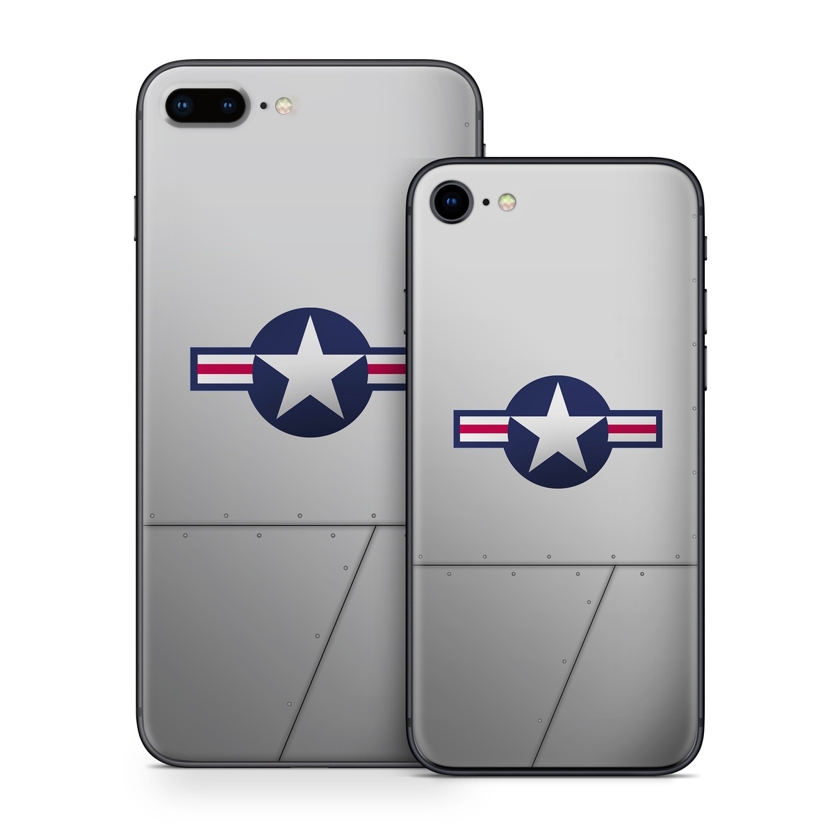 iPhone 8 Series Skin design of Logo, Flag, Emblem, Graphics, Symbol, Symmetry, with gray, black colors
