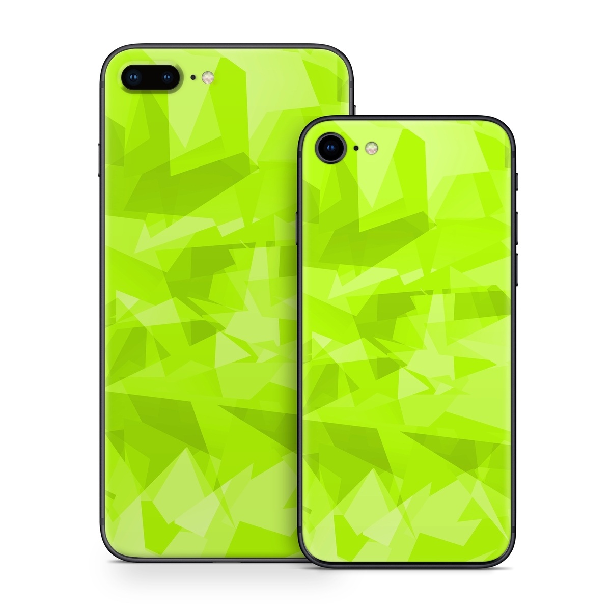 iPhone 8 Series Skin design, with green colors