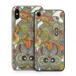 4 owls iPhone X Series Skin