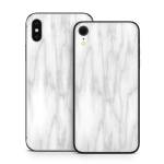 Bianco Marble iPhone X Series Skin