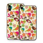 Bird Flowers iPhone X Series Skin
