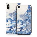 Blue Willow iPhone X Series Skin