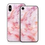 Blush Marble iPhone X Series Skin