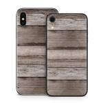 Barn Wood iPhone X Series Skin