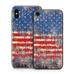 Cobweb Flag iPhone X Series Skin