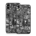 Distraction Tactic B&W iPhone X Series Skin
