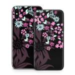 Dark Flowers iPhone X Series Skin