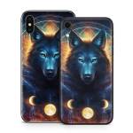 Dreamcatcher Wolf iPhone X Series Skin