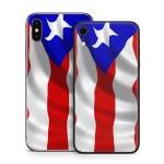 Puerto Rican Flag iPhone X Series Skin