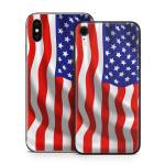 USA Flag iPhone X Series Skin